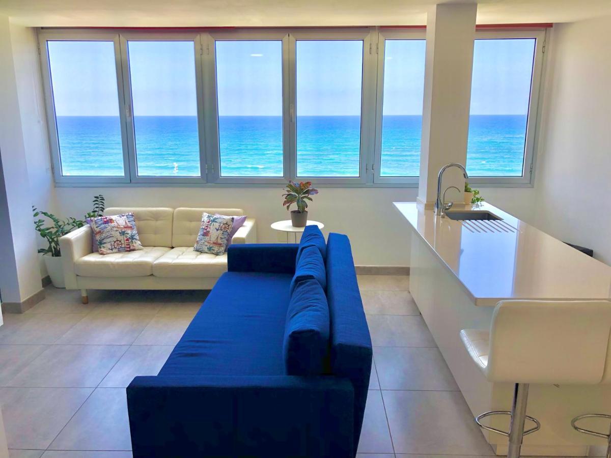 Vistas Mar Playa Las Canteras Primera Linea Wifi Лас Палмас де Гран Канария Екстериор снимка