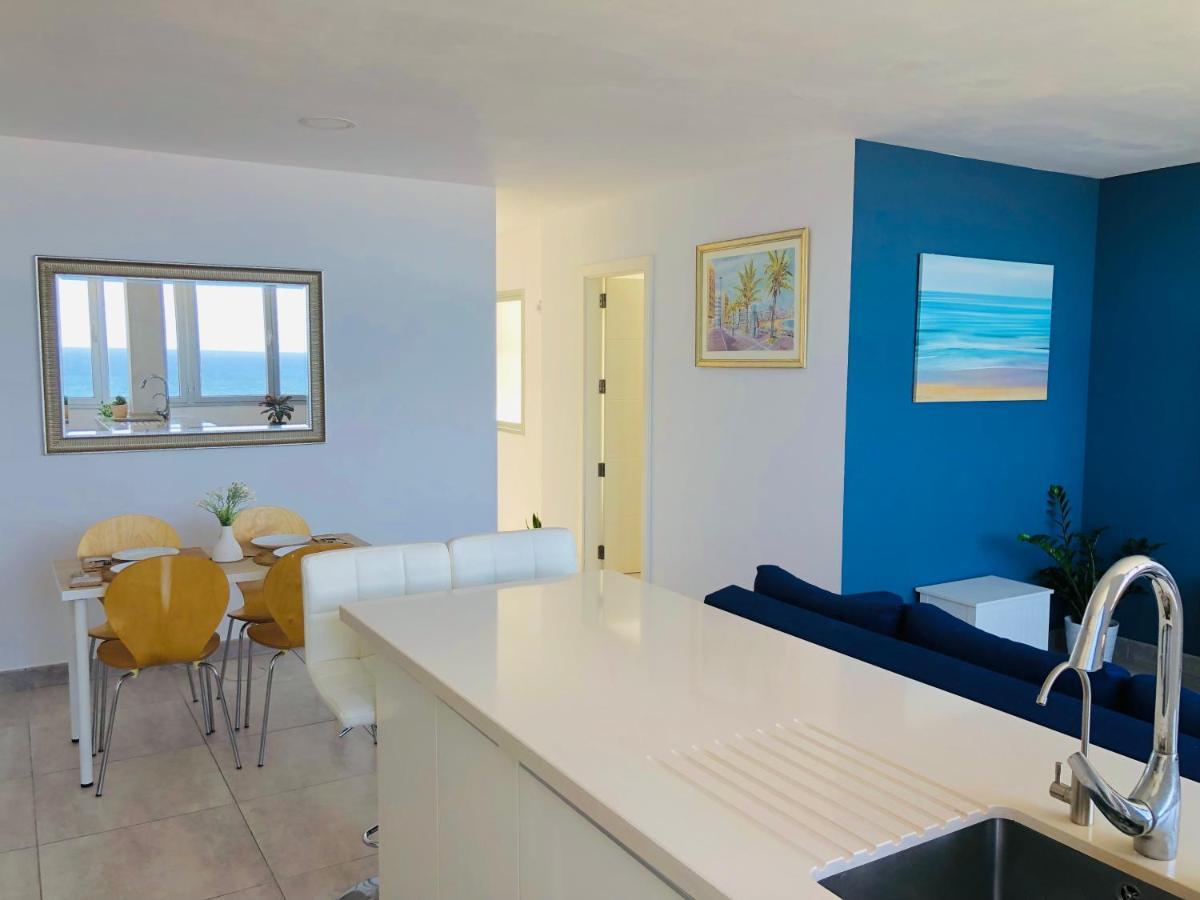 Vistas Mar Playa Las Canteras Primera Linea Wifi Лас Палмас де Гран Канария Екстериор снимка