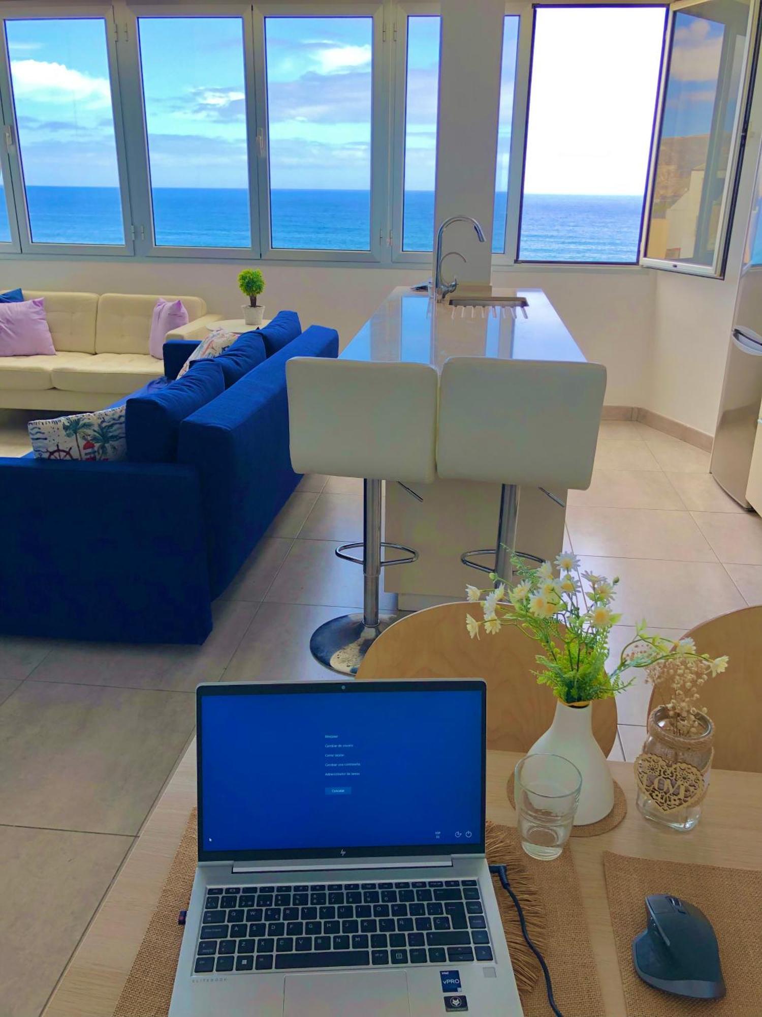 Vistas Mar Playa Las Canteras Primera Linea Wifi Лас Палмас де Гран Канария Екстериор снимка